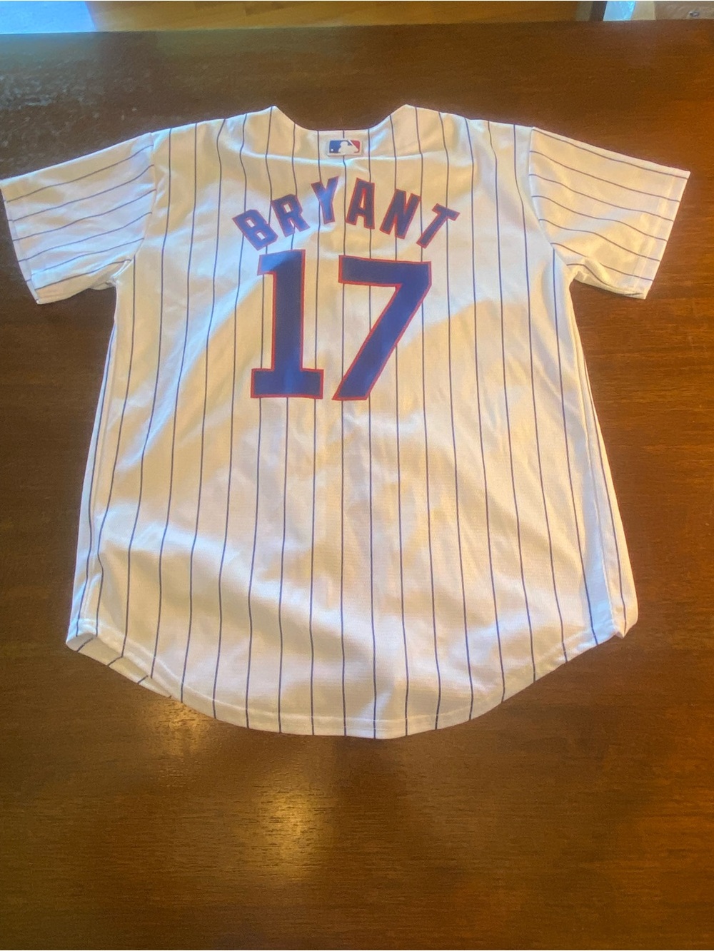 Majestic Chicago Cubs Kris Bryant #17 Cool Base Youth Medium (10-12) MLB Jersey